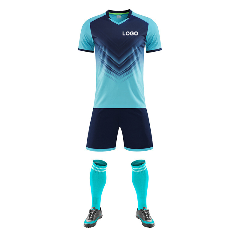 Free Design Printing Logo Soccer Team Wear Cheap Custom Sports Jersey Quick Dry Football Jersey Sublimated Soccer Uniform