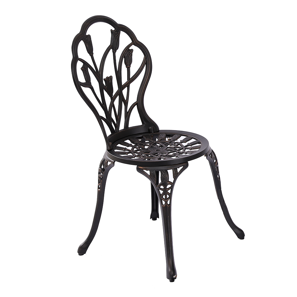 Hotselling cast aluminum furniture patio furniture bistro set