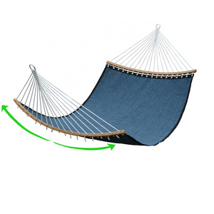 Deluxe Curved Bamboo Quickdry Hammock