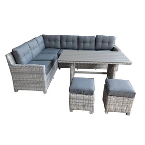 Fashion hot sale general use garden sofa ratten garden furniture set