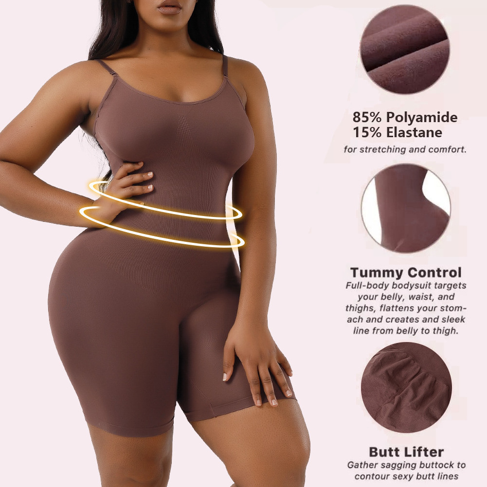 Hot Sale Shapewear Body Shaper Tummy Control Seamless Shapewear for Women Booty Lifting Full Body Shaper Slimming Shapewear