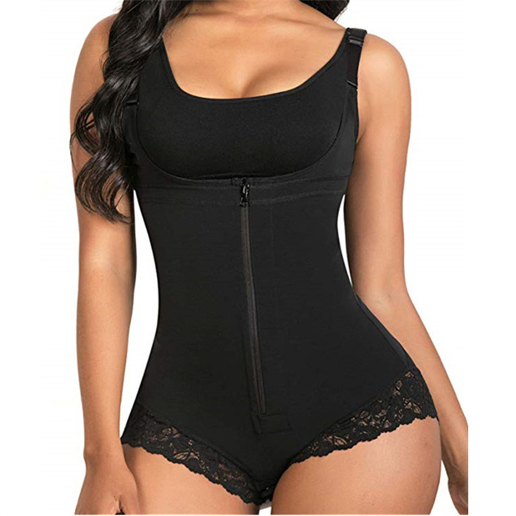 Free Sample XS-3XL Bodysuit For Women Tummy Control Shapewear Seamless Sculpting Thong Body Shaper