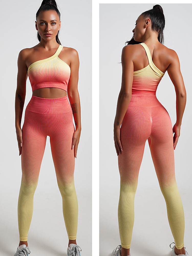 OEM ODM Activewear Manufacturers Custom Wholesale Fitness Clothing Gym Seamless Yoga Sets Fitness Women