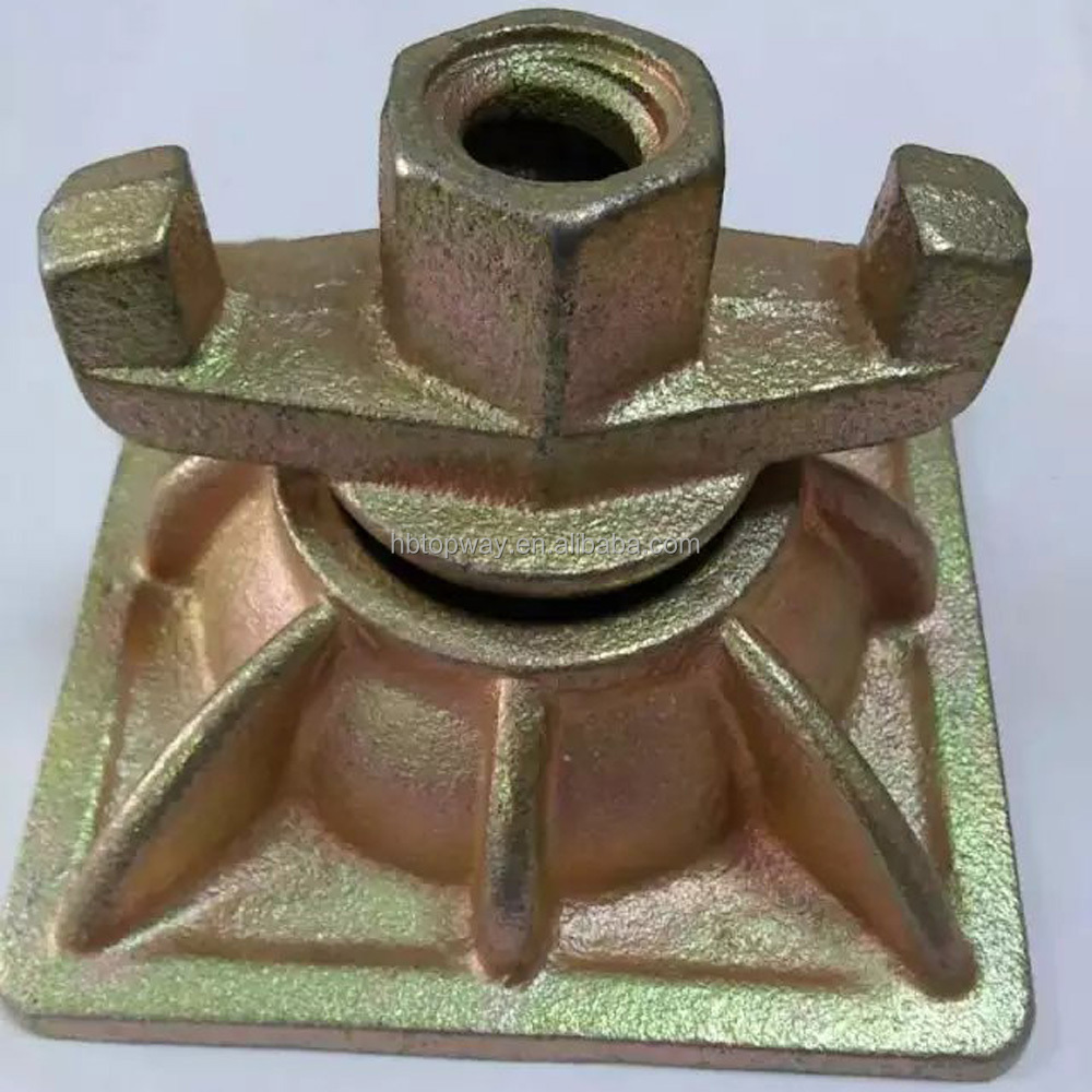 Galvanized casting formwork anchor wing combination nut