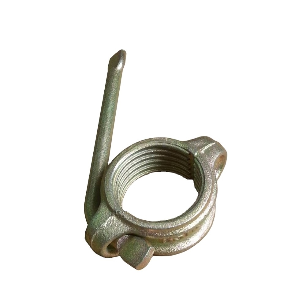 Casting Iron Adjustable BS1139 Scaffold steel shoring props Jack nut