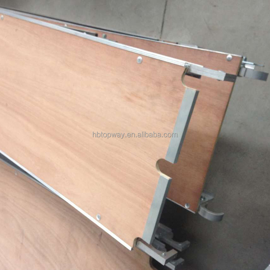 Aluminum Scaffolding wood Plank with Plywood