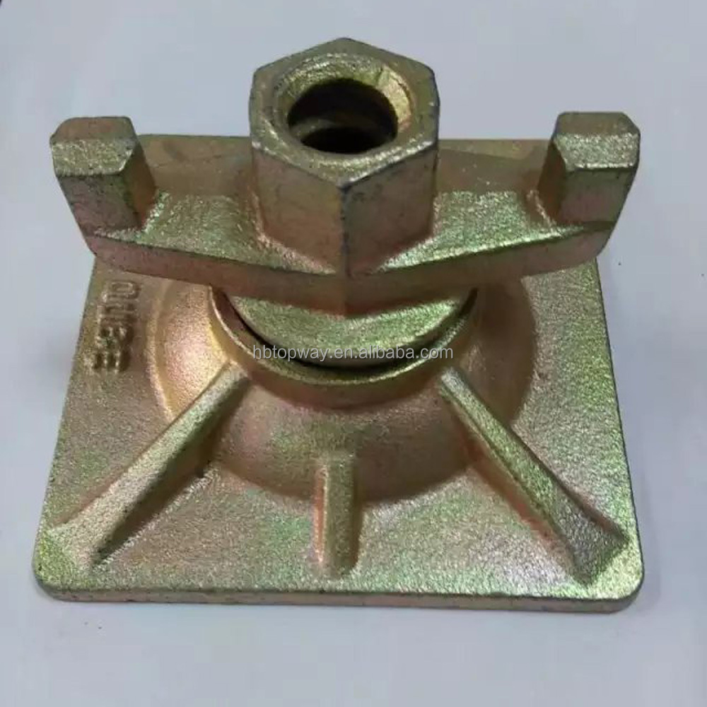 Galvanized casting formwork anchor wing combination nut