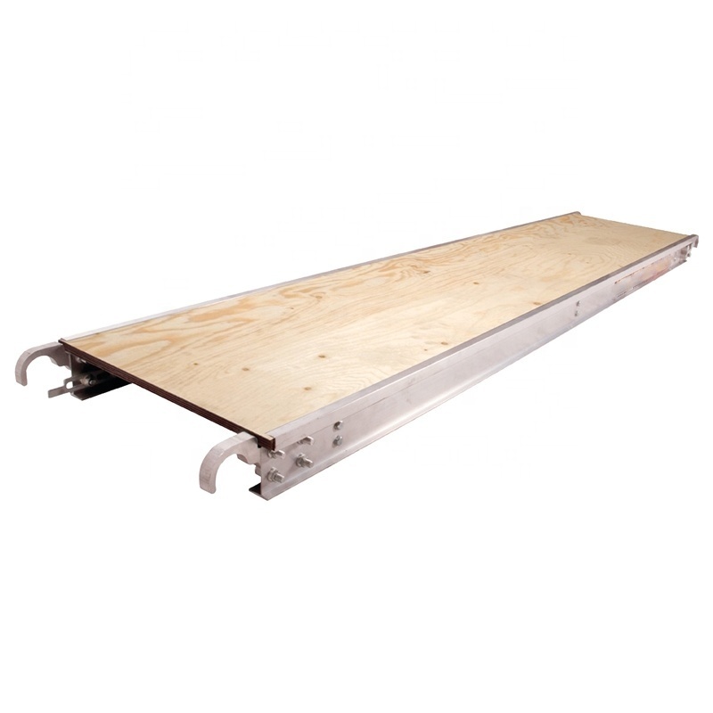 Aluminum Scaffolding wood Plank with Plywood