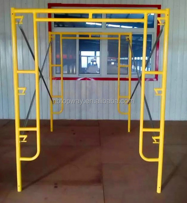 Building materials Mobile Steel structure frame scaffolding