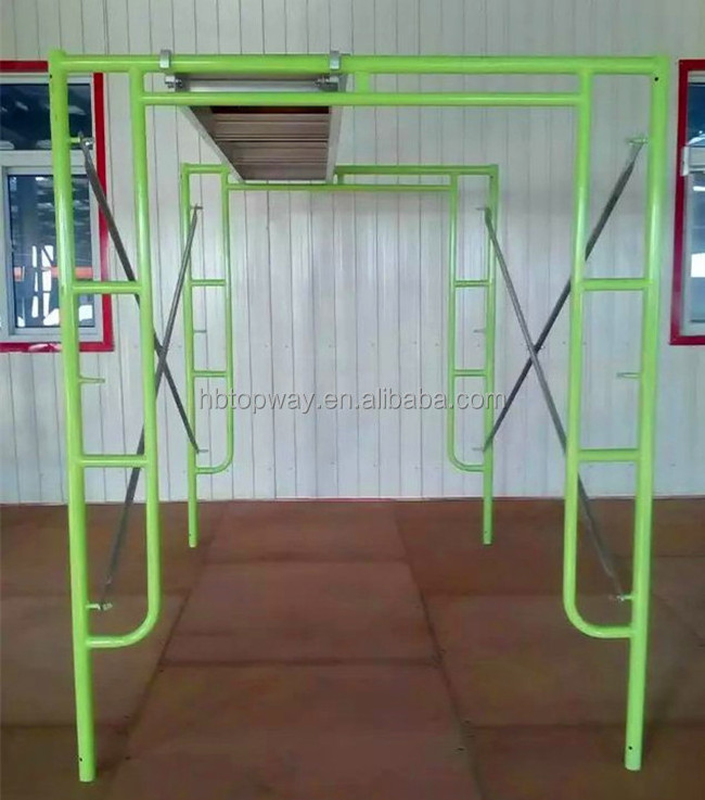 Building materials Mobile Steel structure frame scaffolding