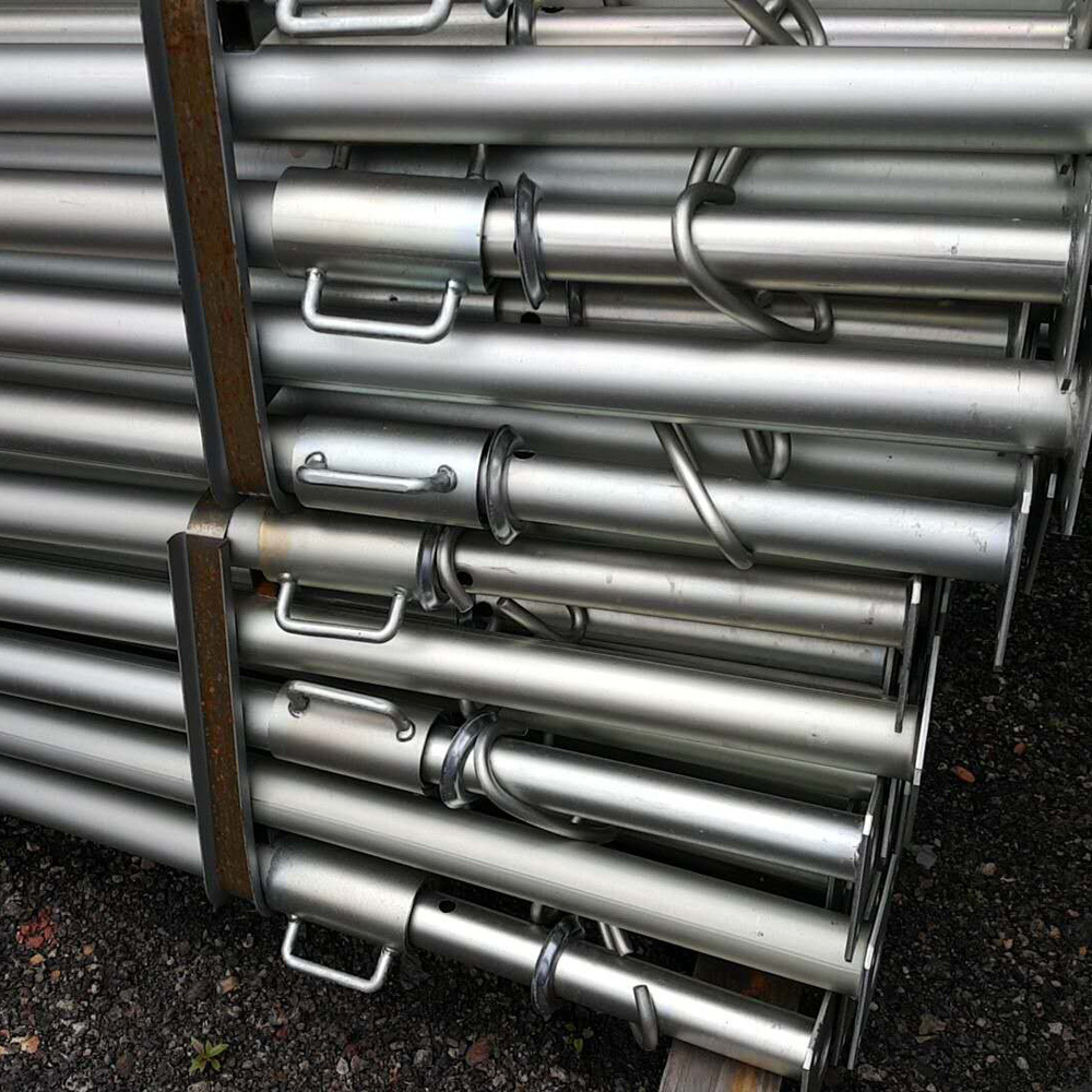 adjustable scaffold poles metal props used in formwork construction