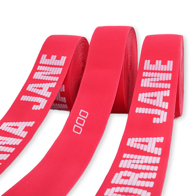 High Quality Custom Jacquard Webbing Elastic Band