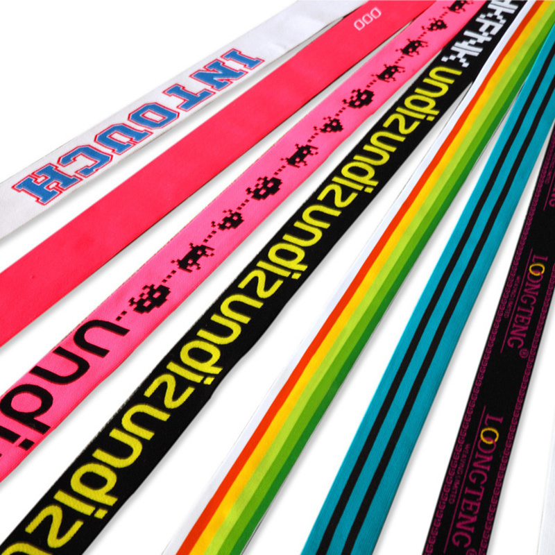 High Quality Custom Jacquard Webbing Elastic Band