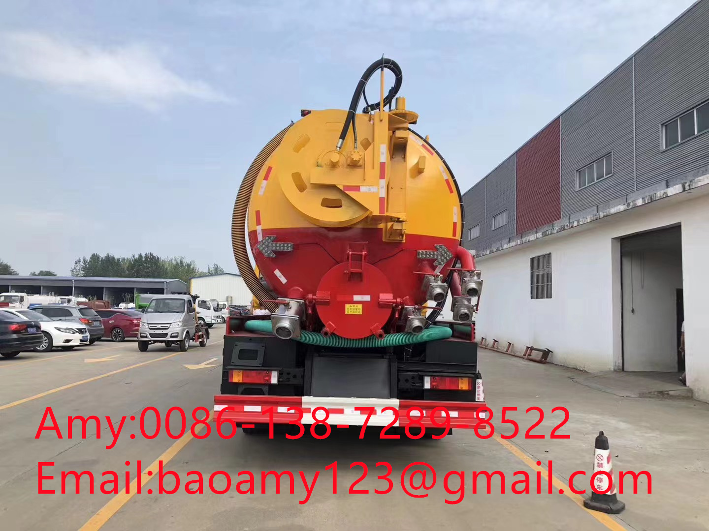 2023 new Dongfeng  septic tank vacuum sewage suction truck for sale