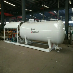 5 ton  LPG Filling Station lpg station for Cooking Gas Cylinder LPG Skid Station for Nigeria