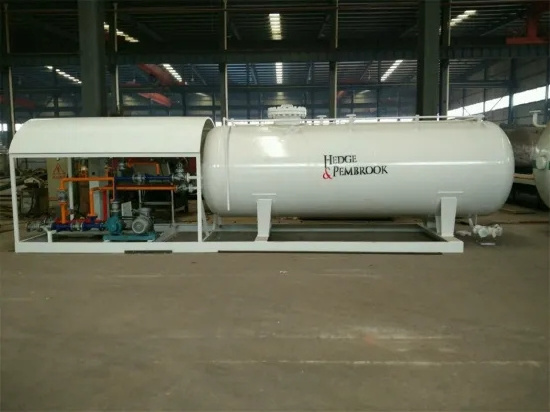 5 ton  LPG Filling Station lpg station for Cooking Gas Cylinder LPG Skid Station for Nigeria