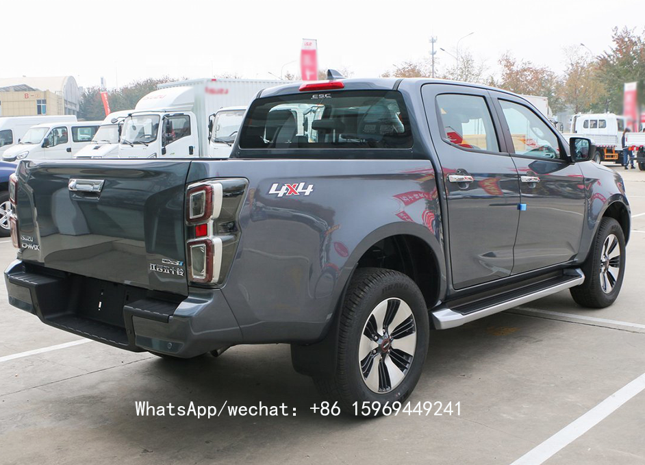 Factory Price ISUZU D-MAX 4x4 Mini Cargo Truck 163 HP Pickup Truck For Sale