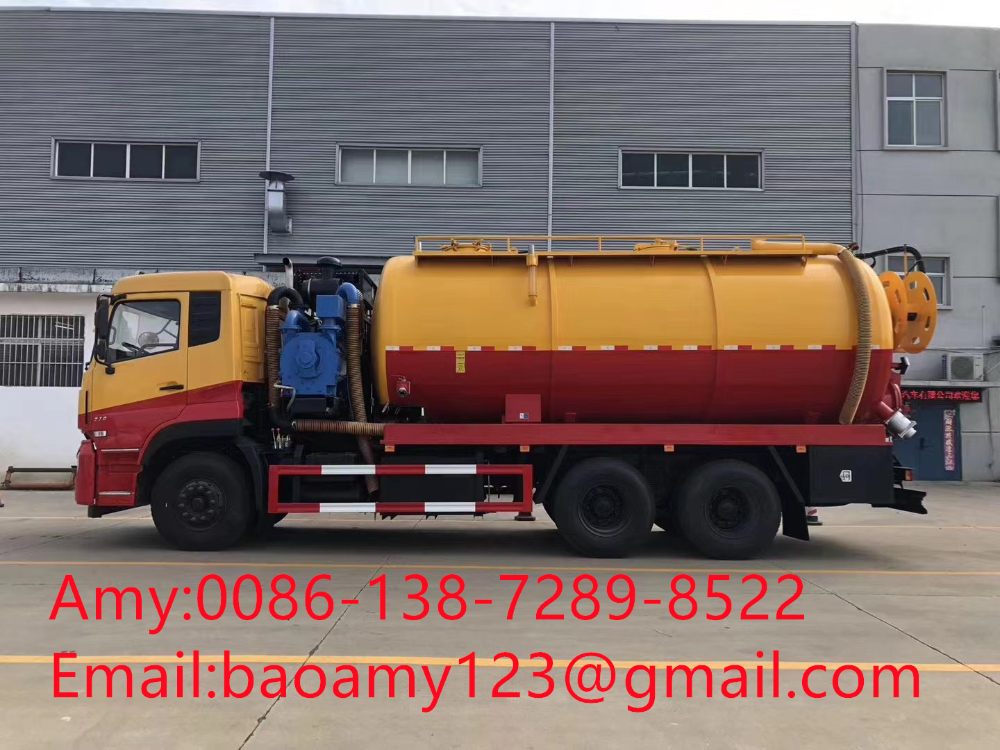 2023 new Dongfeng  septic tank vacuum sewage suction truck for sale