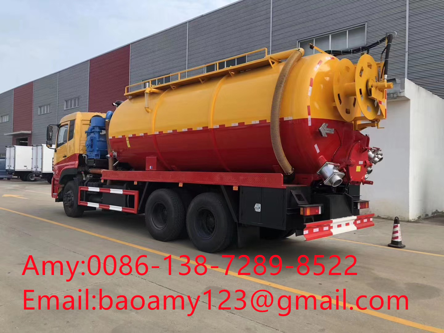 2023 new Dongfeng  septic tank vacuum sewage suction truck for sale