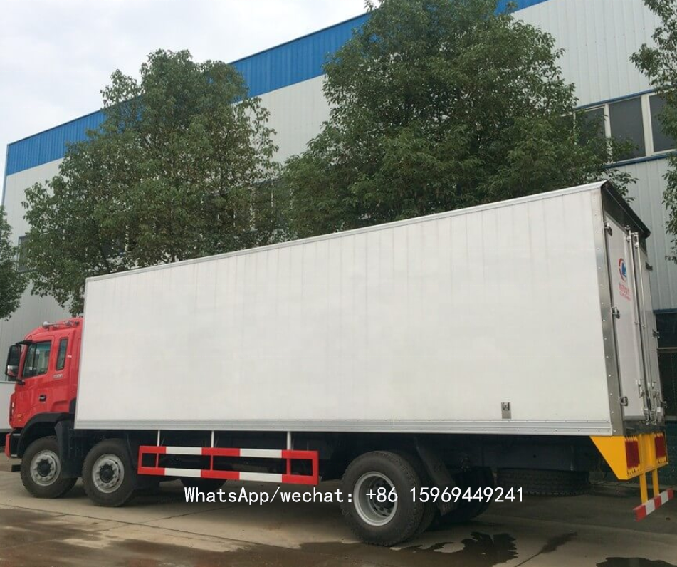 Best Price JAC 6*2 8 Wheel Freezer Truck 15 Ton Refrigerated Van Truck