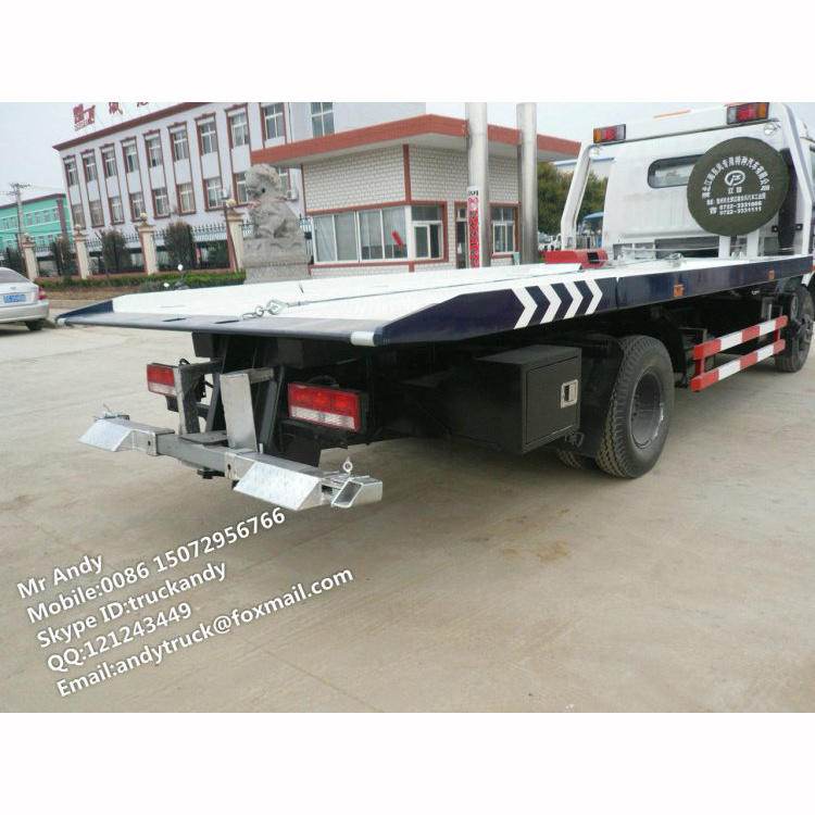 Flat wrecker bed,wrecker body for sale