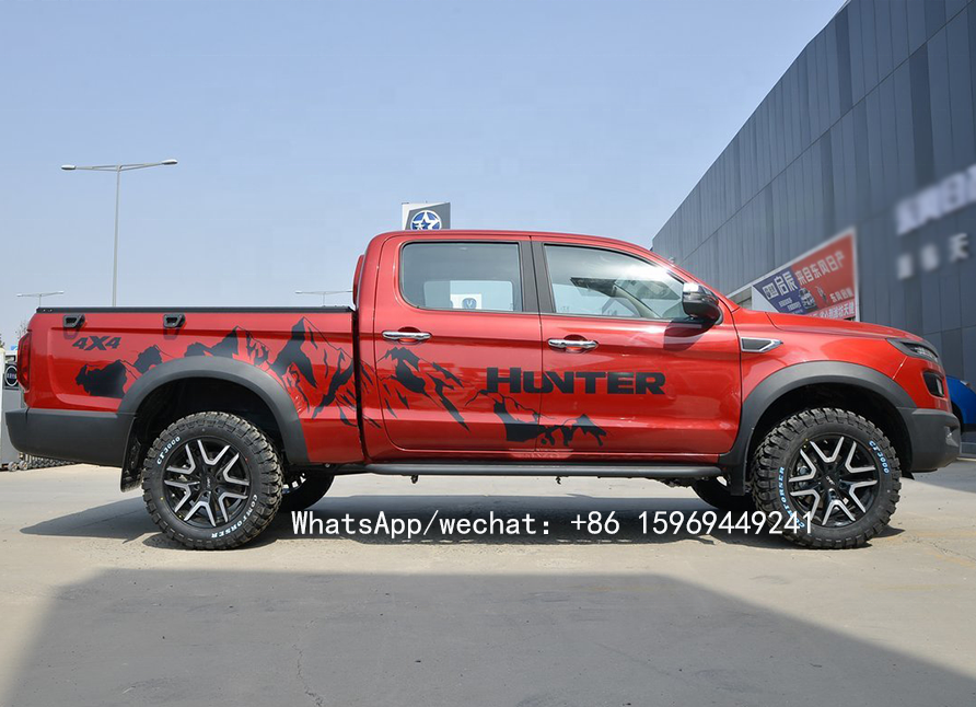 Factory Price JAC Diesel Off-Road Pickup Truck 150 hp 4x4 Double Row Pickup Truck