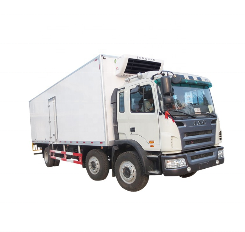 Best Price JAC 6*2 8 Wheel Freezer Truck 15 Ton Refrigerated Van Truck