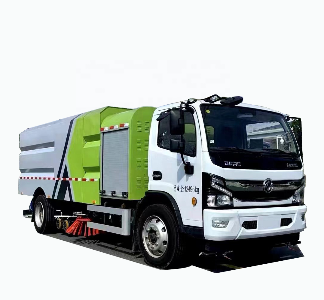 Factory Supply Dongfeng Pure Electric Washing and Sweeping Integrated Vehicle