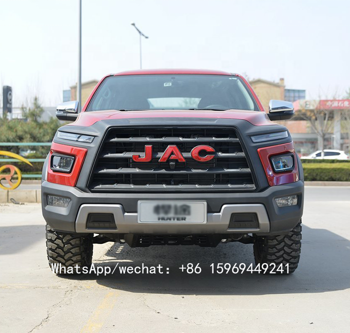 Factory Price JAC Diesel Off-Road Pickup Truck 150 hp 4x4 Double Row Pickup Truck