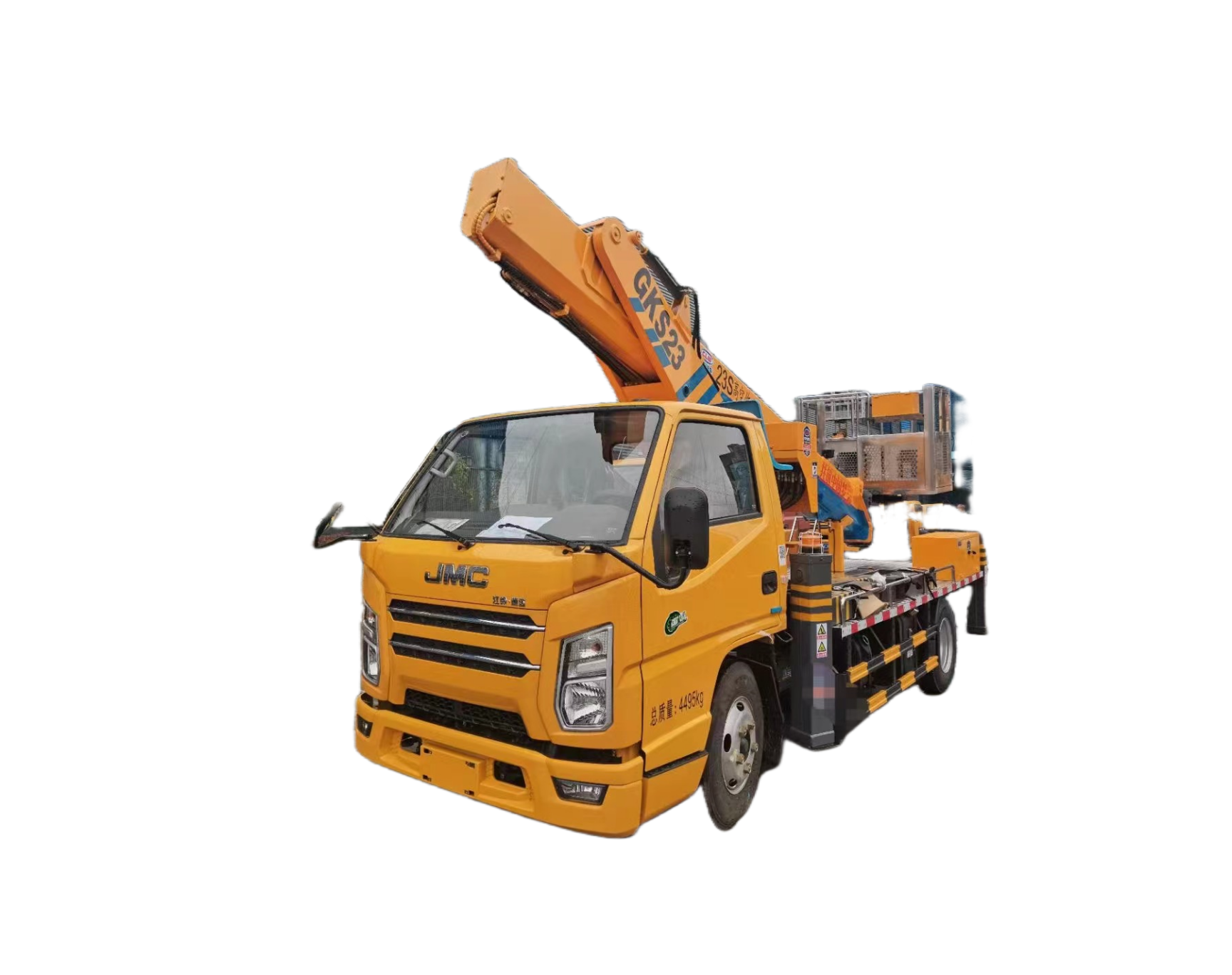 JMC   23m high-altitude operation truck manlift machine aerial platform mounted lifts bucket truck