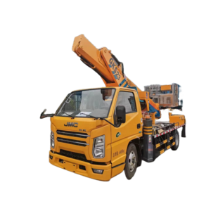 JMC   23m high-altitude operation truck manlift machine aerial platform mounted lifts bucket truck