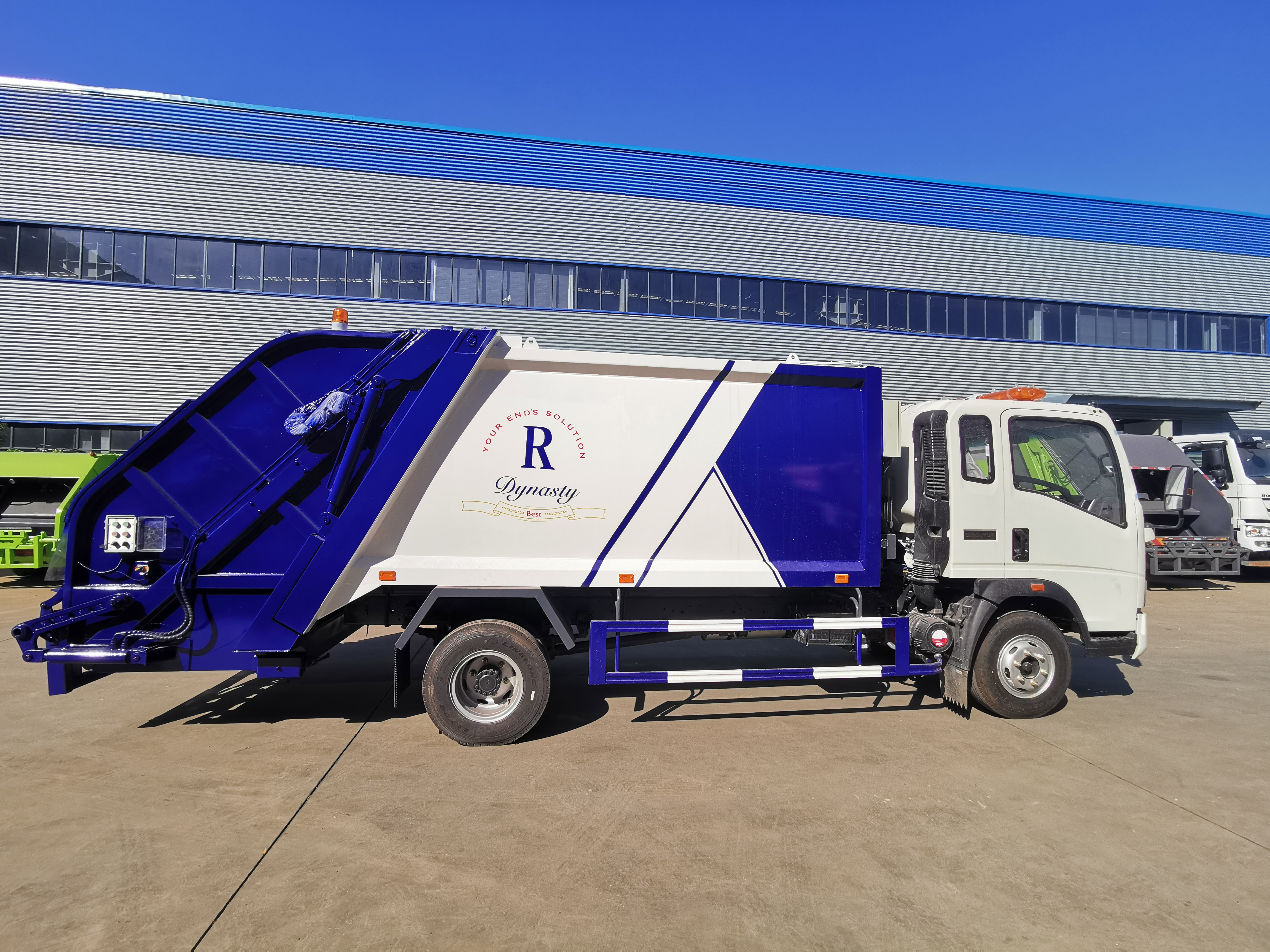 HOWO 12m3 garbage compactor truck waste compactor truck refuse compactor truck