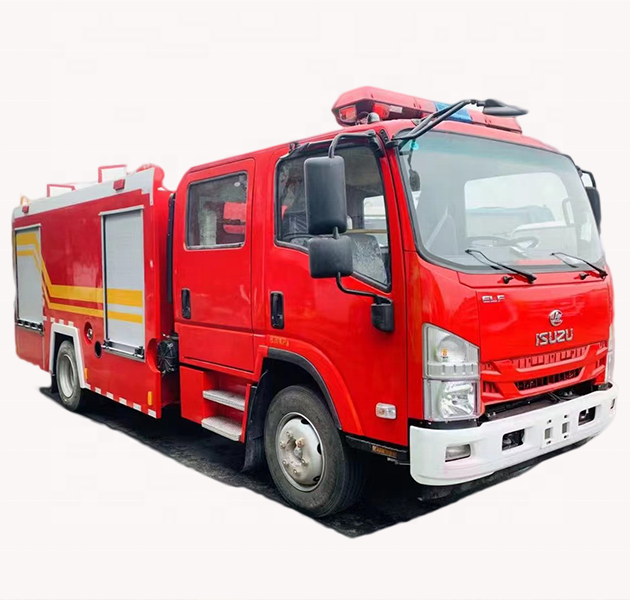 Factory Directly Sale 4*2 ISUZU Fire Fighting Truck,3.5 cbm Water Foam Fire Fighting Truck