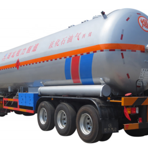 Brand New 49 M3 20ton Lpg Gas Storage Tank Trailer Lpg Transport Trailer for Sale