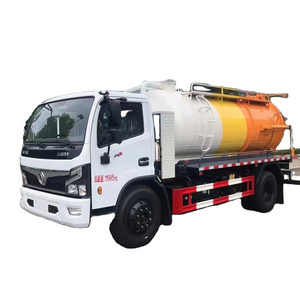 High quality vacuum sewage suction truck is a manufacturer of small vacuum sewage suction truck in China