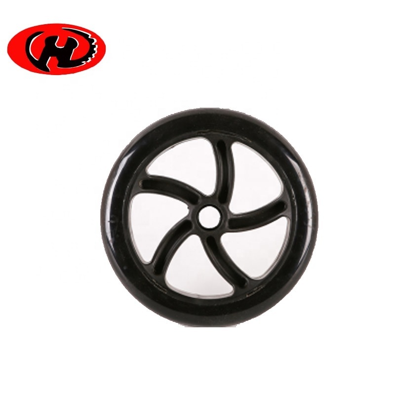 baby carriage stroller wheel 200mm baby cart car wheels 8inches PU  bumper car  roller wheel