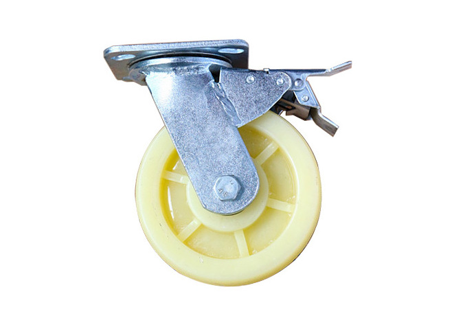 China manufacturer wholesale heavy duty  white nylon caster wheels