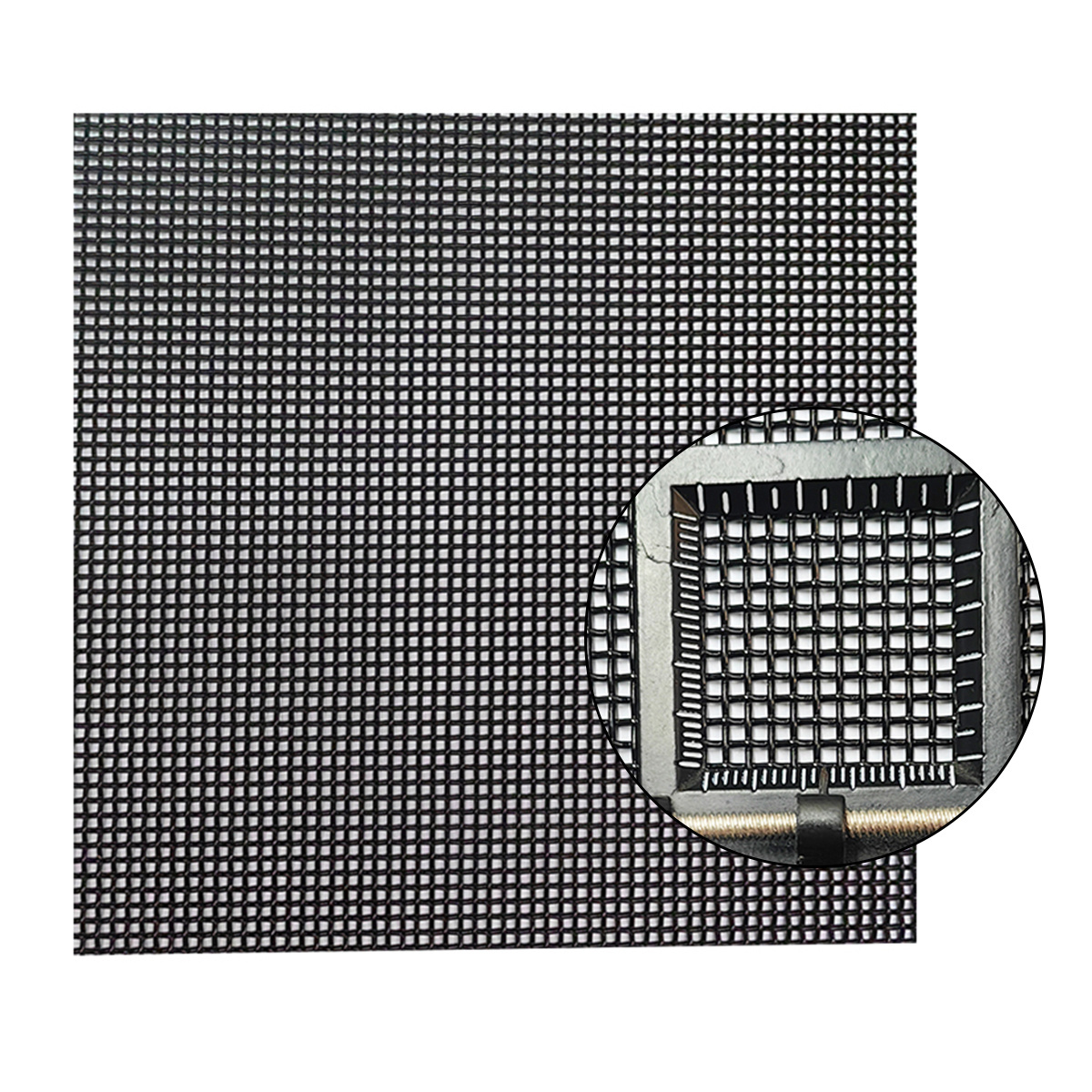 Security Window Screening Mesh Diamond Stainless Steel Woven Wire Mesh Window Mesh Screen