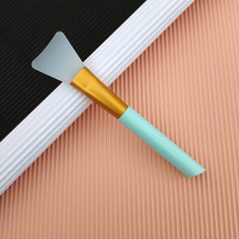 Wholesale Private Label Silicone Face Mask Brush Applicator Cosmetic Tools Makeup Brush Soft Silicone Face Mask Brush