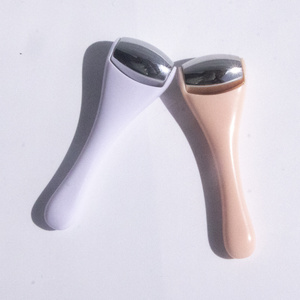 Metal Eye Cream Applicator Eye Serum Roller Ball Massager Stick for Reduce Depuffer Massage