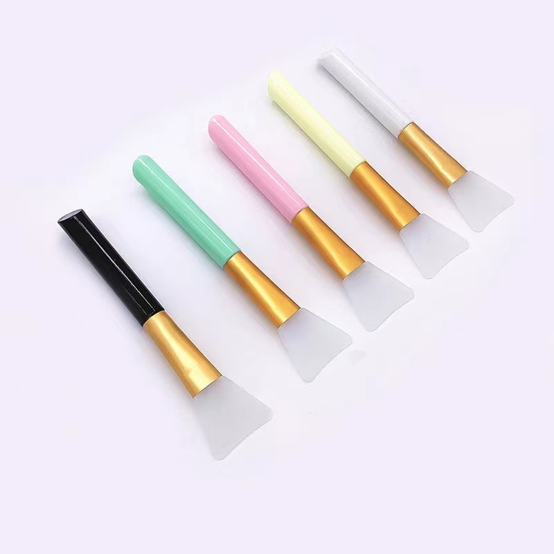 Wholesale Private Label Silicone Face Mask Brush Applicator Cosmetic Tools Makeup Brush Soft Silicone Face Mask Brush