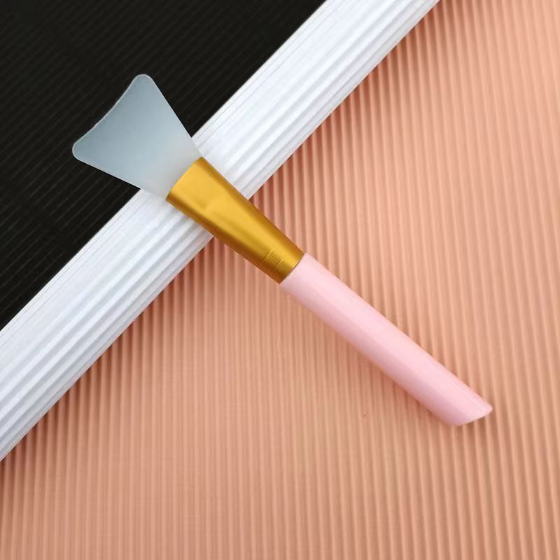 Wholesale Private Label Silicone Face Mask Brush Applicator Cosmetic Tools Makeup Brush Soft Silicone Face Mask Brush