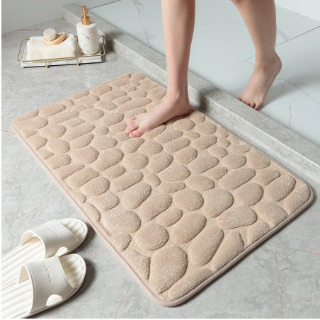 High Quality Non-slip Chenille Extra Plush Bathroom Mat Rugs For Tub Shower Bath Room