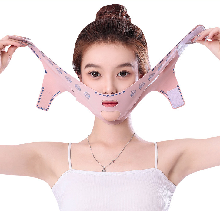 Hot Selling Double Chin Lifting Belt V Line Face Belt Slim Lift Up Chin Cheek Slimming Strap Belt Face Shaper Band