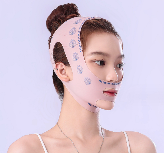 Hot Selling Double Chin Lifting Belt V Line Face Belt Slim Lift Up Chin Cheek Slimming Strap Belt Face Shaper Band