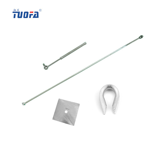 Hot Dip Galvanized Stay Rod  STAY bow type rods Power Line Fittings