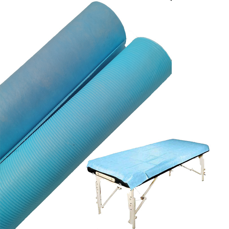 PP non woven beauty message bed cover medical hospital sms disposable waterproof bed sheet