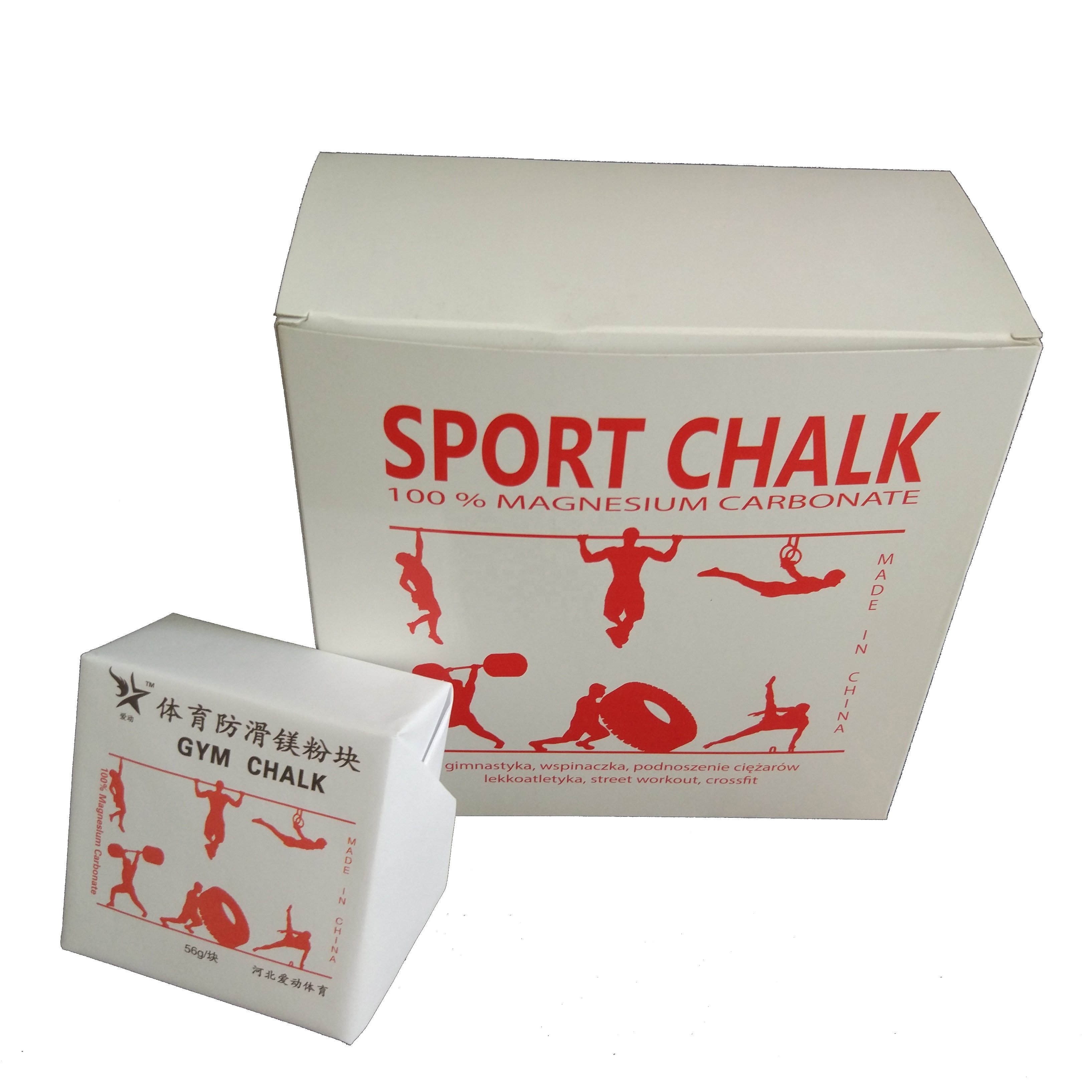 Chalk Block Weightlifting Training Magnesium Carbonate Gym Chalk Block