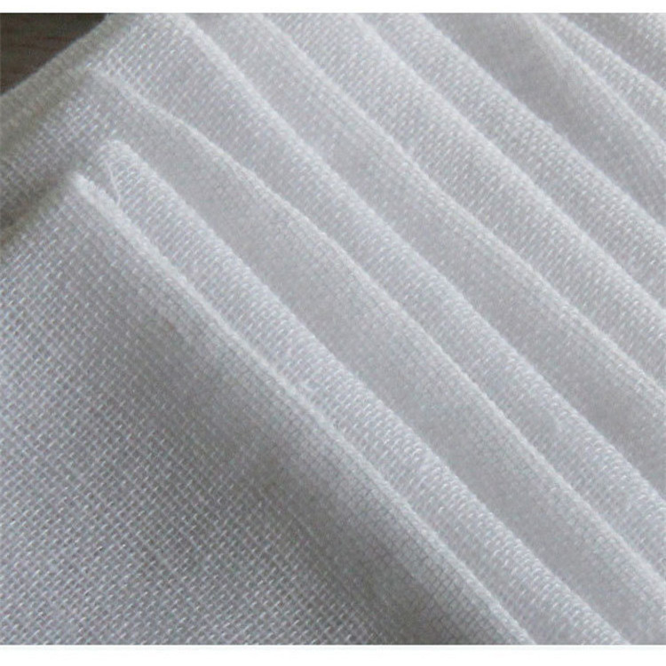 100% Organic White Cotton Gauze Muslin Fabric In Rolls Fabrics For Baby Bedding