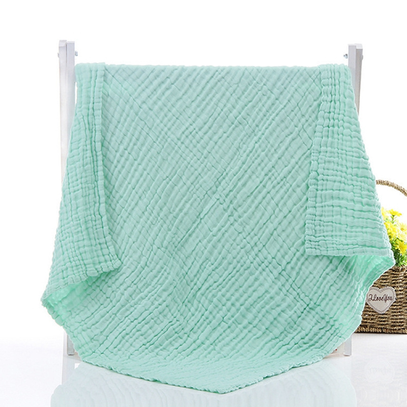 Organic Throw Blanket Adult King Size Bath Towels 6 Layer Breathable Cotton Gauze Bed Cooling Blanket Muslin Blanket